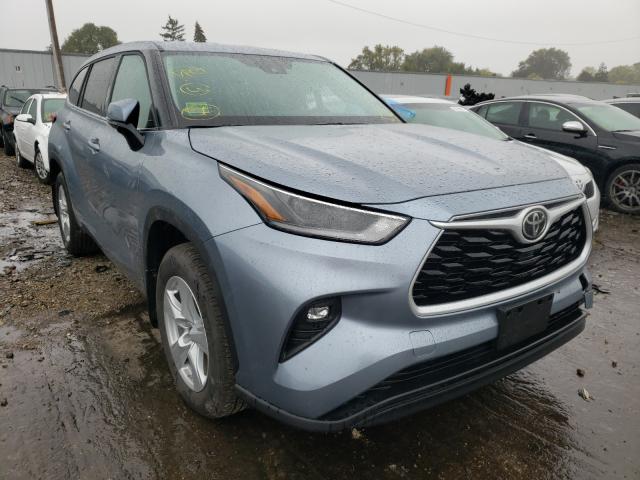 Photo 1 from auction – 2021 TOYOTA HIGHLANDER with VIN 5TDBZRBH4MS074546