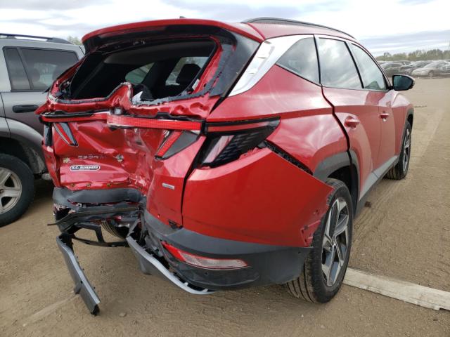 Photo 4 from auction – 2022 HYUNDAI TUCSON LIM with VIN 5NMJECAE7NH014258