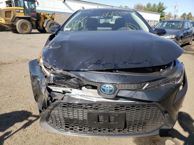 Photo 9 from auction – 2022 TOYOTA COROLLA LE with VIN JTDEAMDE9NJ039722