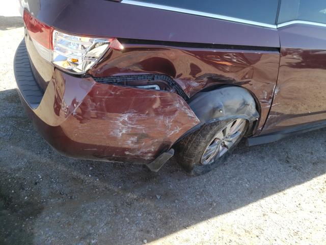 Photo 9 from auction – 2017 HONDA ODYSSEY EX with VIN 5FNRL5H63HB002701