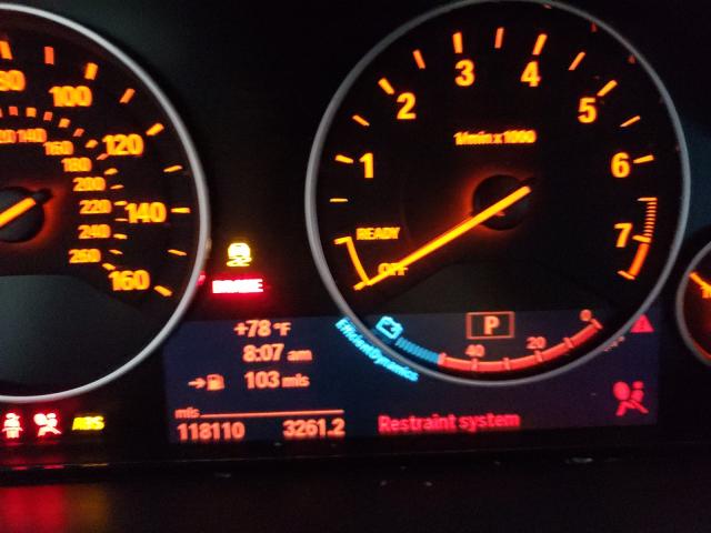 Photo 8 from auction – 2013 BMW 328 I with VIN WBA3A5C5XDF357281