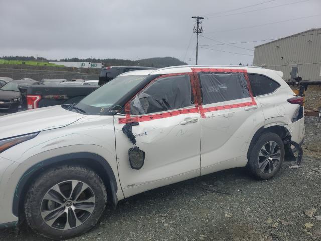 Photo 9 from auction – 2021 TOYOTA HIGHLANDER with VIN 5TDGBRCH9MS051918