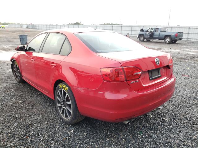 Photo 3 from auction – 2013 VOLKSWAGEN JETTA BASE with VIN 3VW2K7AJ1DM288923