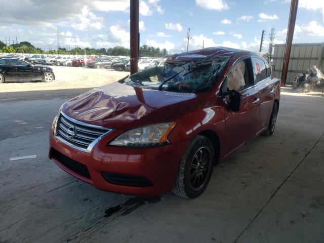 Photo 2 from auction – 2013 NISSAN SENTRA S with VIN 3N1AB7AP3DL704059
