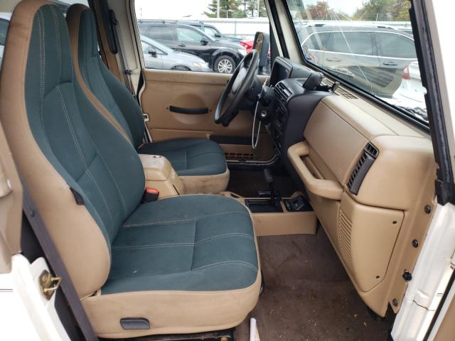 Photo 5 from auction – 2000 JEEP WRANGLER / with VIN 1J4FA59S1YP752005