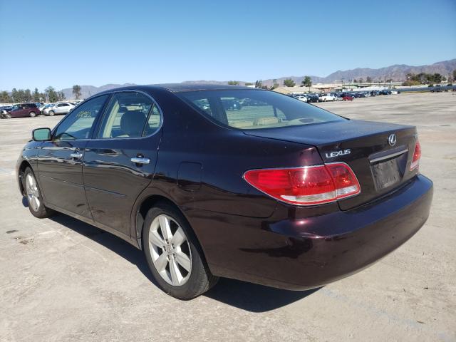 Photo 3 from auction – 2006 LEXUS ES 330 with VIN JTHBA30G265149055