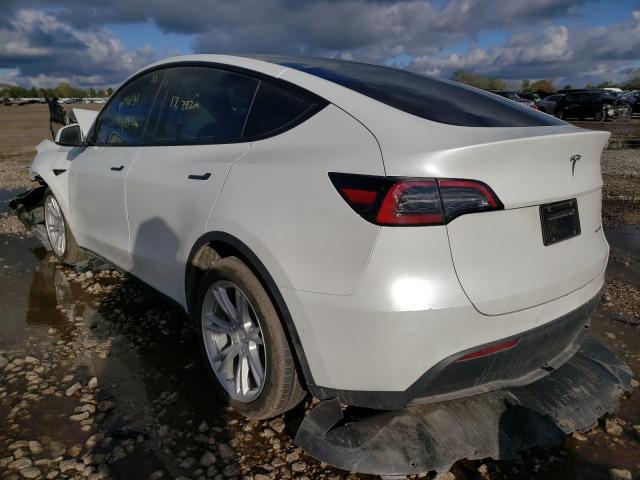 Photo 3 from auction – 2021 TESLA MODEL Y with VIN 5YJYGDEE1MF179456