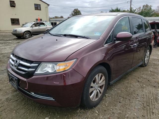 Photo 2 from auction – 2014 HONDA ODYSSEY EX with VIN 5FNRL5H69EB022818