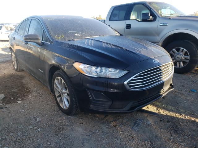 FORD FUSION SE 2019 with VIN 3FA6P0LU8KR205448 - Photo from auction