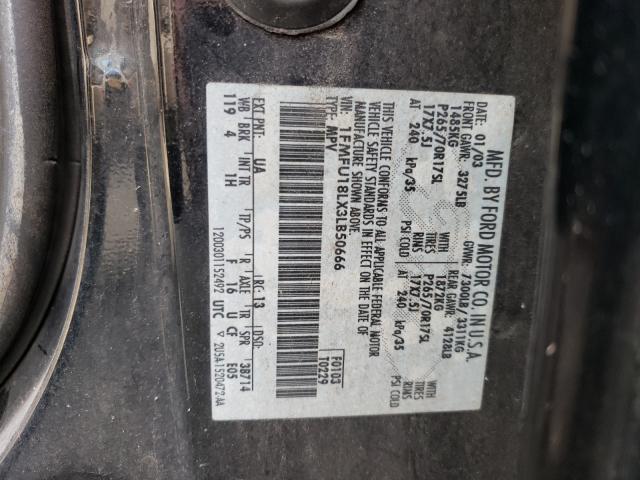 Photo 10 from auction – 2003 FORD EXPEDITION with VIN 1FMFU18LX3LB50666