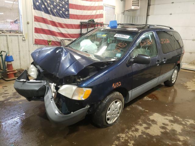 Photo 2 from auction – 2002 TOYOTA SIENNA CE with VIN 4T3ZF19C22U492750