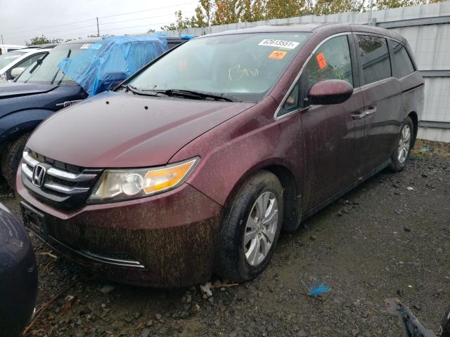 Photo 2 from auction – 2015 HONDA ODYSSEY EX with VIN 5FNRL5H61FB009577