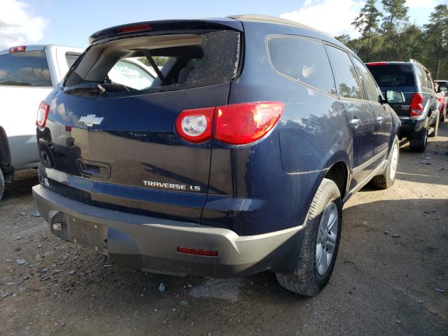Photo 4 from auction – 2011 CHEVROLET TRAVERSE L with VIN 1GNKRFED3BJ196601
