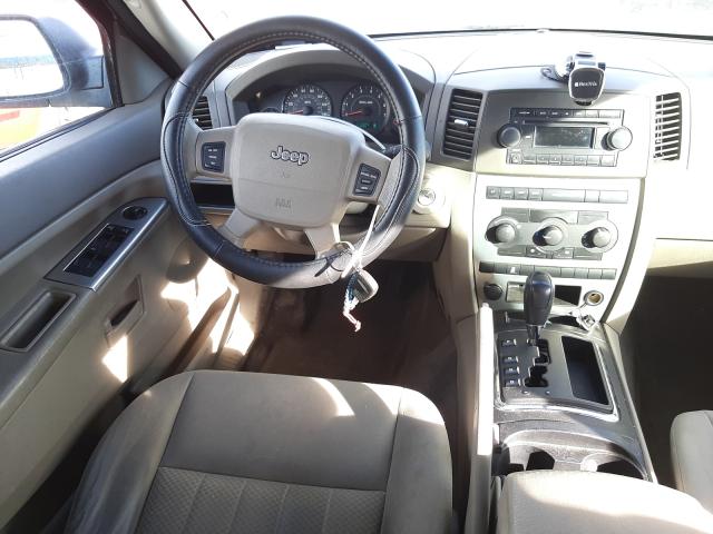 Photo 9 from auction – 2005 JEEP GRAND CHER with VIN 1J4GR48K85C684670