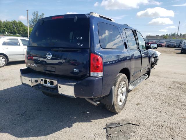 Photo 4 from auction – 2007 NISSAN ARMADA SE with VIN 5N1BA08AX7N717095