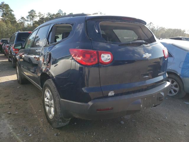 Photo 3 from auction – 2011 CHEVROLET TRAVERSE L with VIN 1GNKRFED3BJ196601