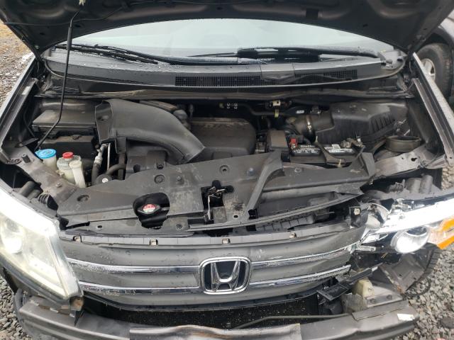 HONDA ODYSSEY EX 2012 with VIN 5FNRL5H42CB070611 - Photo from auction