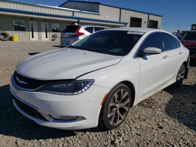 Photo 2 from auction – 2015 CHRYSLER 200 C with VIN 1C3CCCCG2FN509554