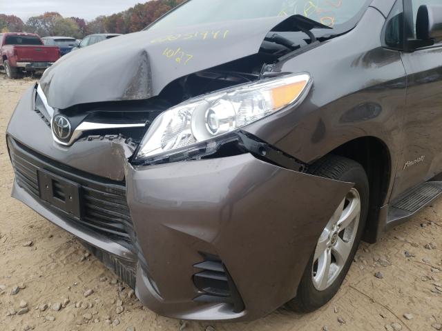 Photo 9 from auction – 2020 TOYOTA SIENNA LE with VIN 5TDKZ3DC7LS077888