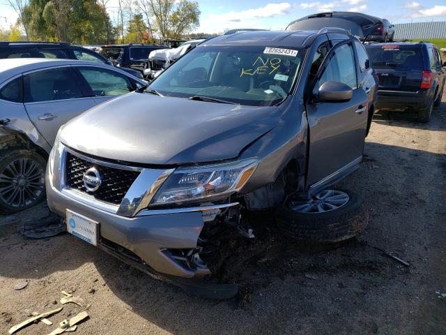 Photo 2 from auction – 2015 NISSAN PATHFINDER with VIN 5N1AR2MN4FC606643