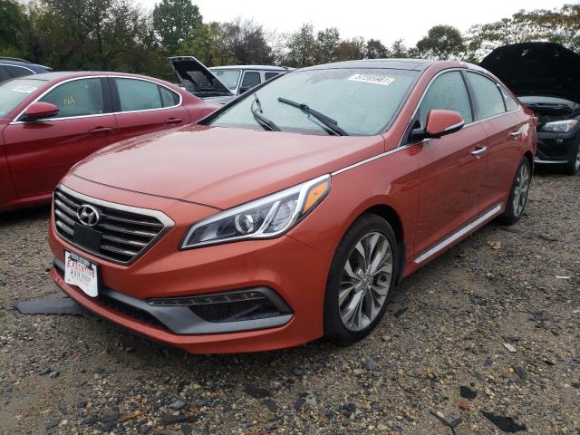 Photo 2 from auction – 2015 HYUNDAI SONATA SPO with VIN 5NPE34AB4FH167221