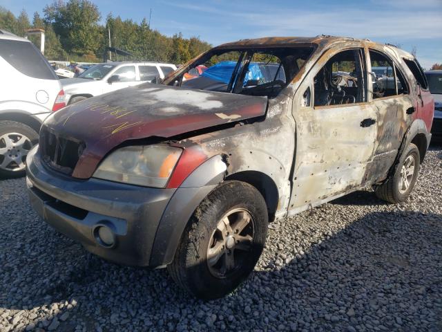 Photo 2 from auction – 2006 KIA SORENTO EX with VIN KNDJD733065502204