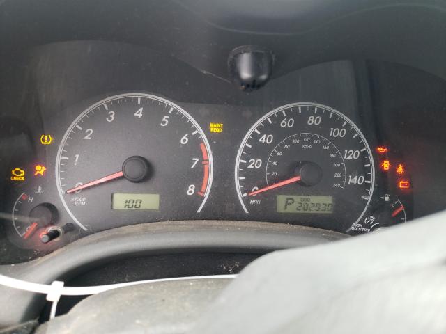 Photo 8 from auction – 2010 TOYOTA COROLLA BA with VIN 1NXBU4EEXAZ185513