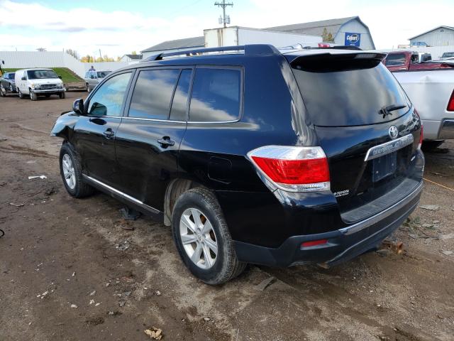 Photo 3 from auction – 2013 TOYOTA HIGHLANDER with VIN 5TDBK3EH8DS196579