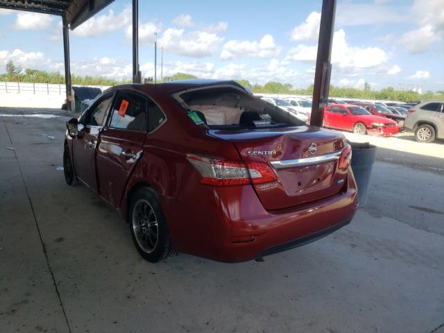 Photo 3 from auction – 2013 NISSAN SENTRA S with VIN 3N1AB7AP3DL704059
