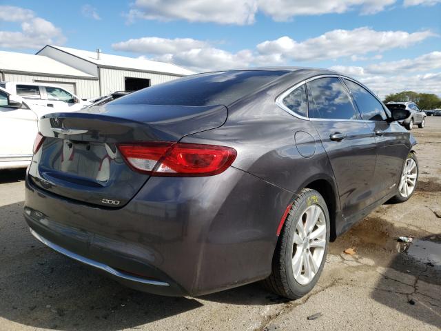 Photo 4 from auction – 2016 CHRYSLER 200 LIMITE with VIN 1C3CCCAB5GN158776