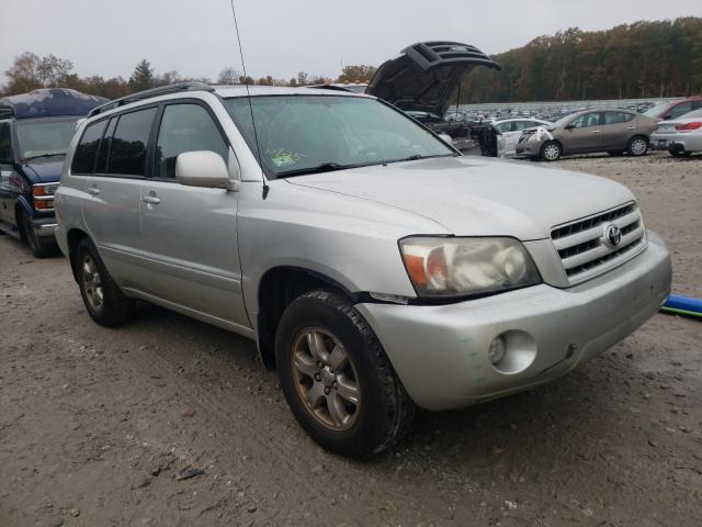 TOYOTA HIGHLANDER 2007 with VIN JTEEP21A270224252 - Photo from auction