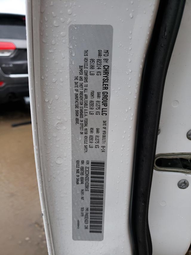 Photo 10 from auction – 2014 DODGE CHARGER SX with VIN 2C3CDXHG5EH339016