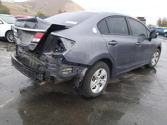 Photo 4 from auction – 2014 HONDA CIVIC LX with VIN 19XFB2F50EE205996