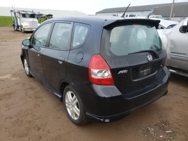 Photo 3 from auction – 2007 HONDA FIT S with VIN JHMGD38637S051020