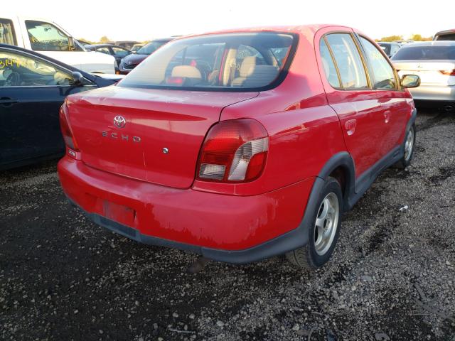 Photo 4 from auction – 2000 TOYOTA ECHO with VIN JTDBT1234Y0059755