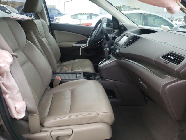 Photo 5 from auction – 2014 HONDA CR-V EXL with VIN 5J6RM4H75EL096549