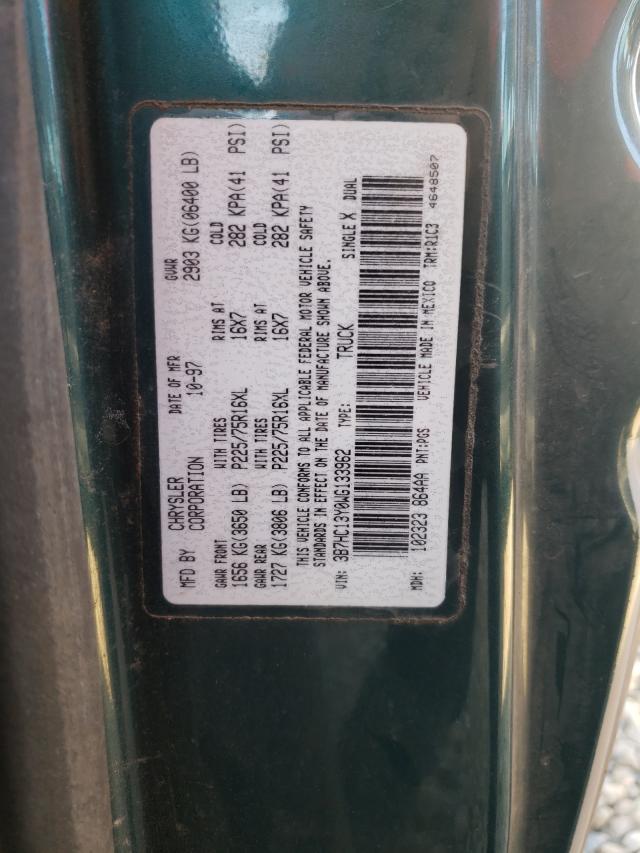 Photo 10 from auction – 1998 DODGE RAM 1500 with VIN 3B7HC13Y0WG133962