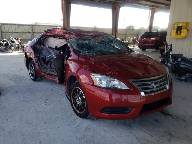 Photo 1 from auction – 2013 NISSAN SENTRA S with VIN 3N1AB7AP3DL704059