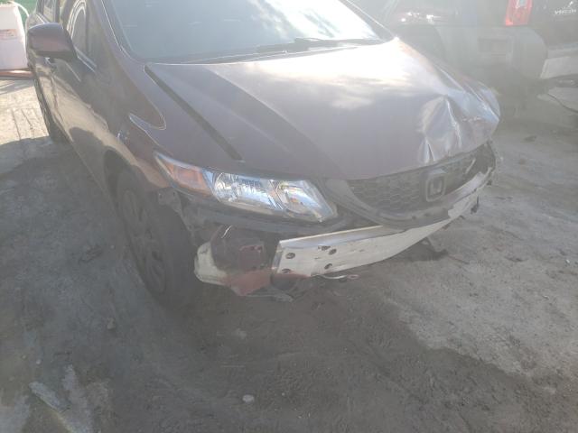 Photo 9 from auction – 2013 HONDA CIVIC LX with VIN 19XFB2F54DE097364