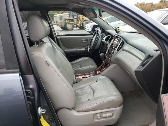 Photo 5 from auction – 2005 TOYOTA HIGHLANDER with VIN JTEEP21AX50088627