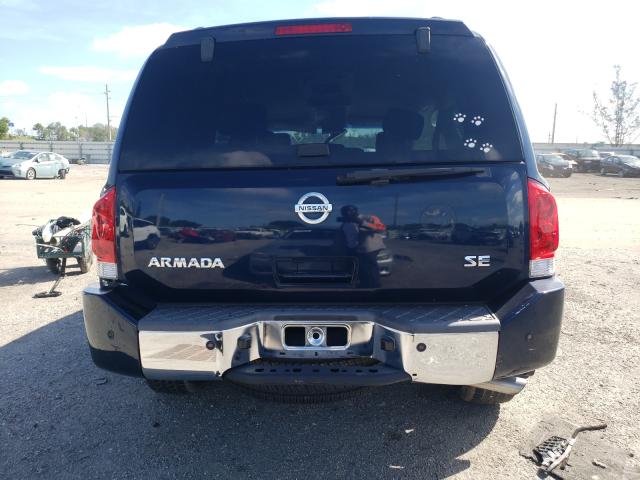 Photo 9 from auction – 2007 NISSAN ARMADA SE with VIN 5N1BA08AX7N717095