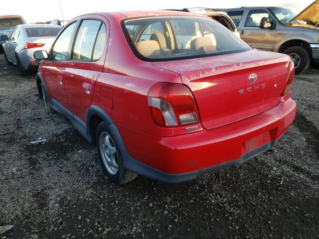 Photo 3 from auction – 2000 TOYOTA ECHO with VIN JTDBT1234Y0059755