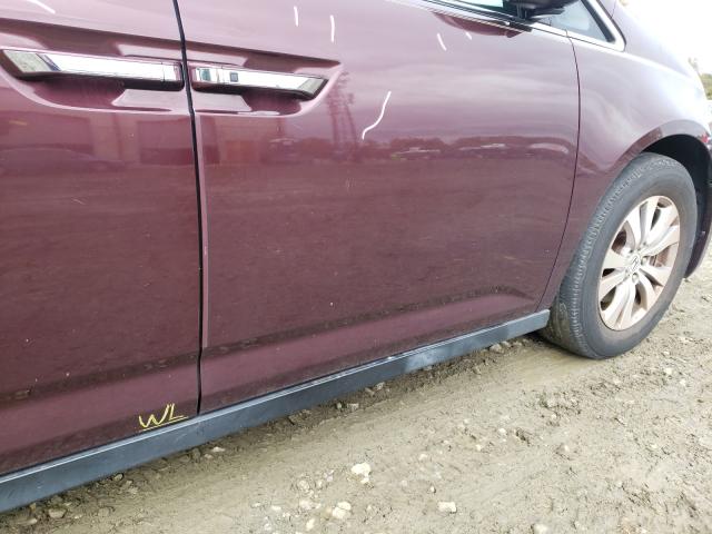 Photo 9 from auction – 2014 HONDA ODYSSEY EX with VIN 5FNRL5H69EB022818