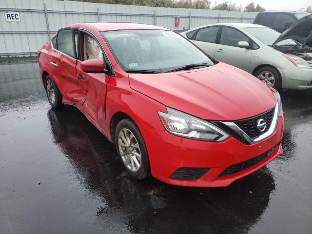 NISSAN SENTRA S 2018 with VIN 3N1AB7AP4JL614642 - Photo from auction