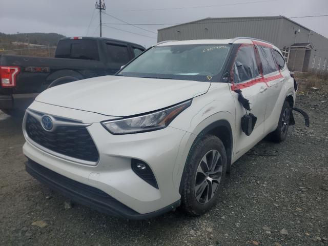 Photo 2 from auction – 2021 TOYOTA HIGHLANDER with VIN 5TDGBRCH9MS051918