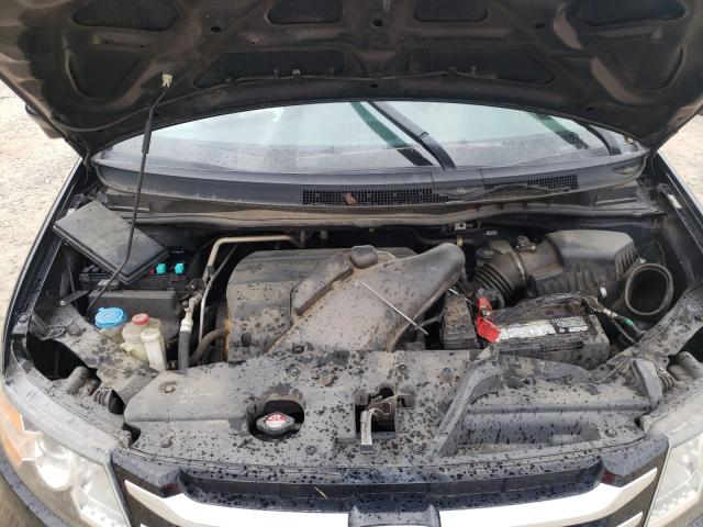 Photo 7 from auction – 2014 HONDA ODYSSEY EX with VIN 5FNRL5H47EB092123