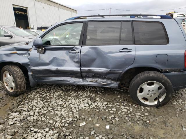 Photo 9 from auction – 2005 TOYOTA HIGHLANDER with VIN JTEEP21AX50088627