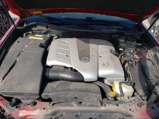 Photo 7 from auction – 2006 LEXUS GS 430 with VIN JTHBN96S465015361