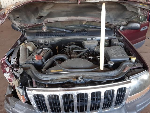 Photo 7 from auction – 2001 JEEP GRAND CHER with VIN 1J4GW48S21C505204
