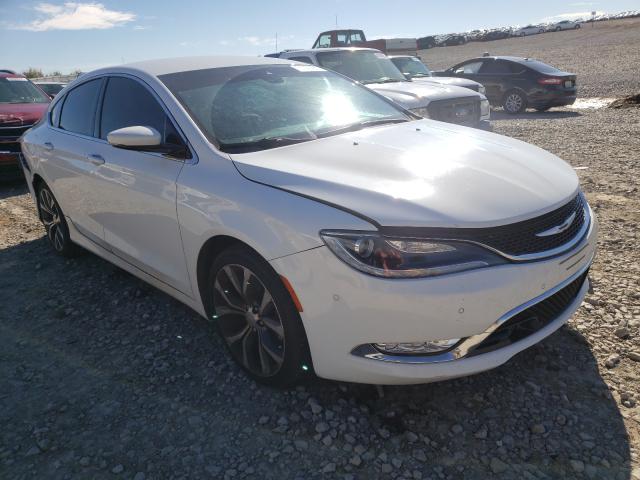 CHRYSLER 200 C 2015 with VIN 1C3CCCCG2FN509554 - Photo from auction